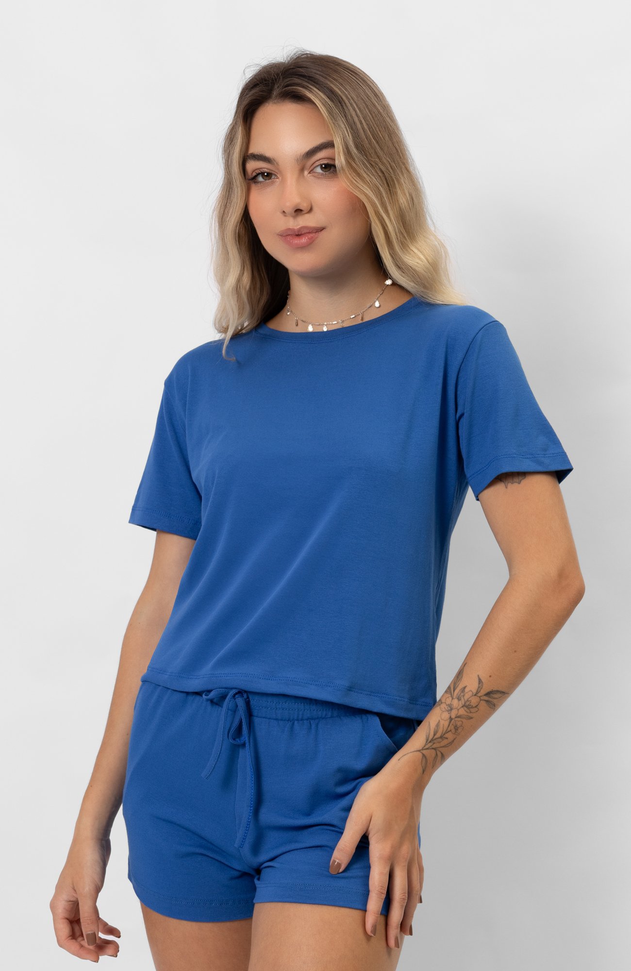 Conjunto Baby Look - Preto
