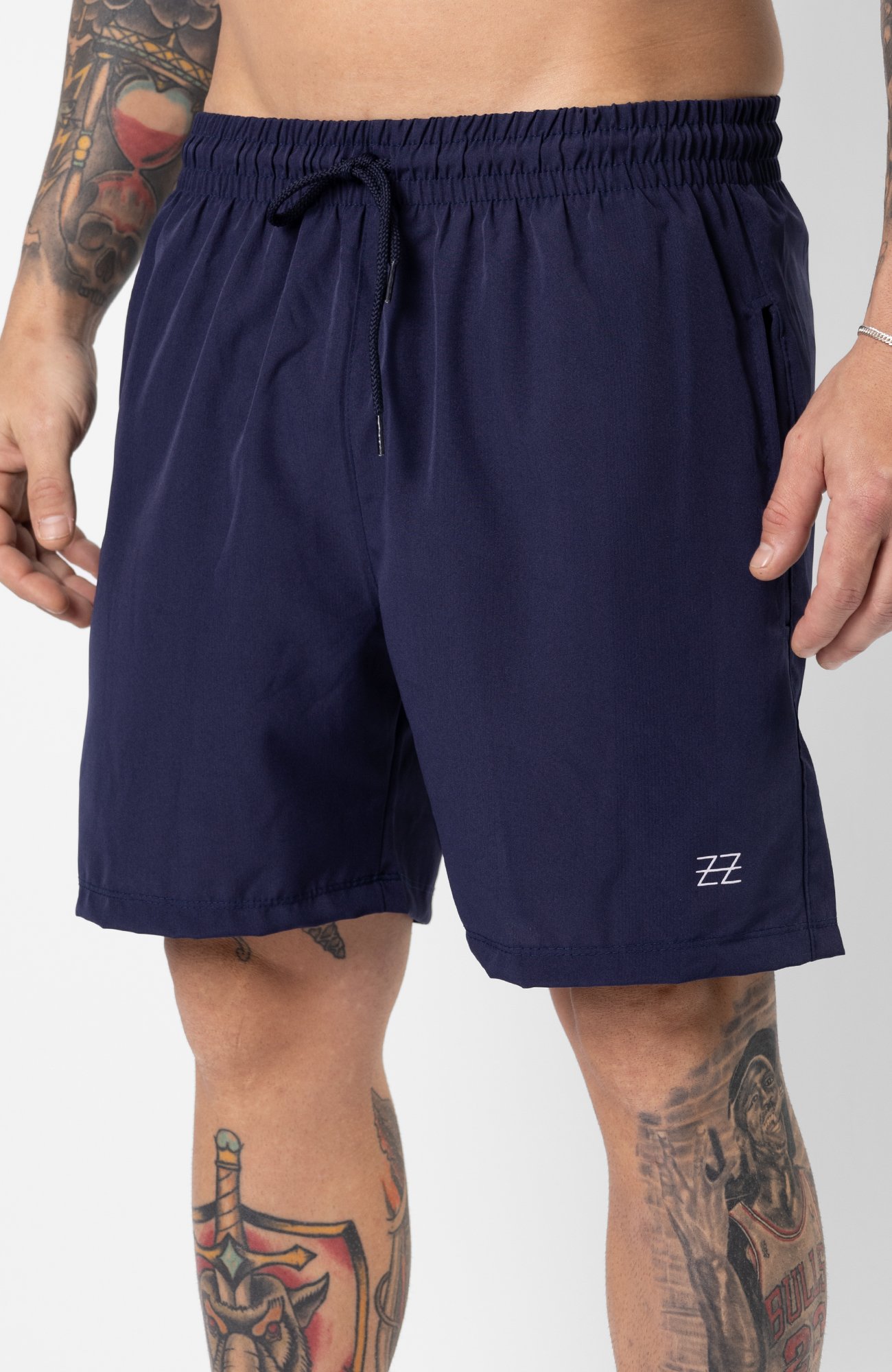 Bermuda Masculina Academia Elastic Logo