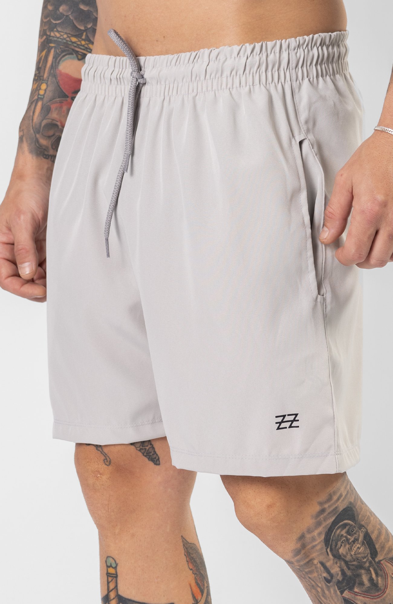 Bermuda Masculina Academia Elastic Logo