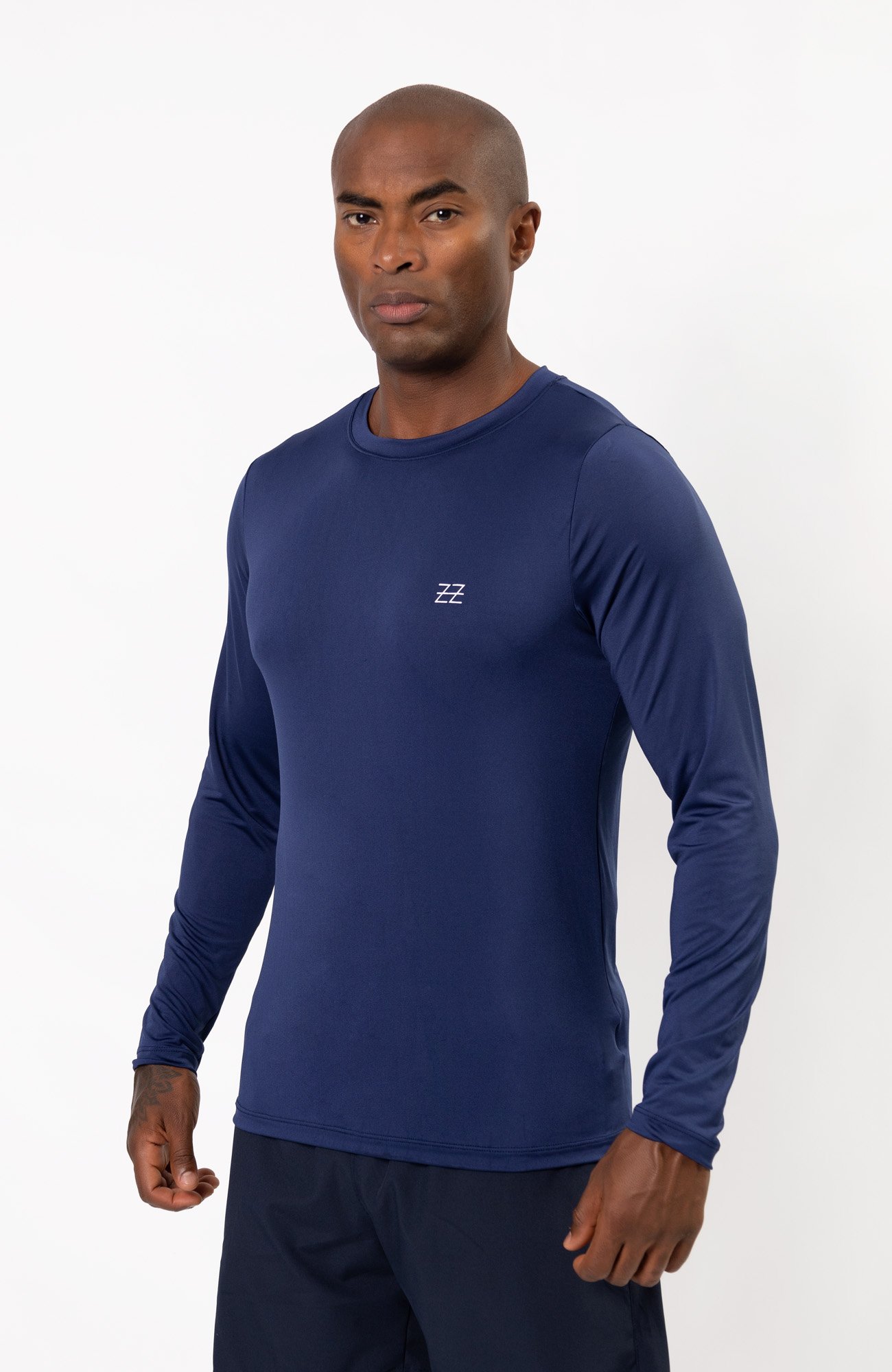 Camiseta Masculina Com Proteção UV Logo