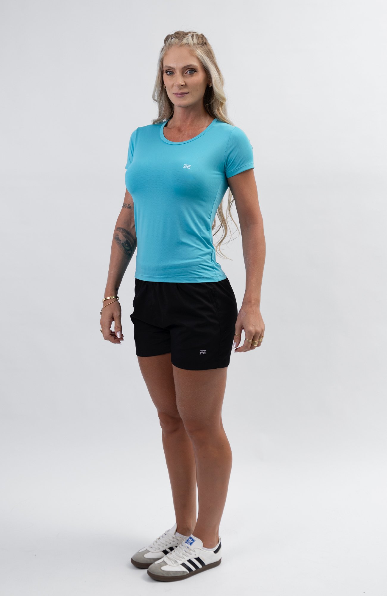 Short Elastic Feminino Logo