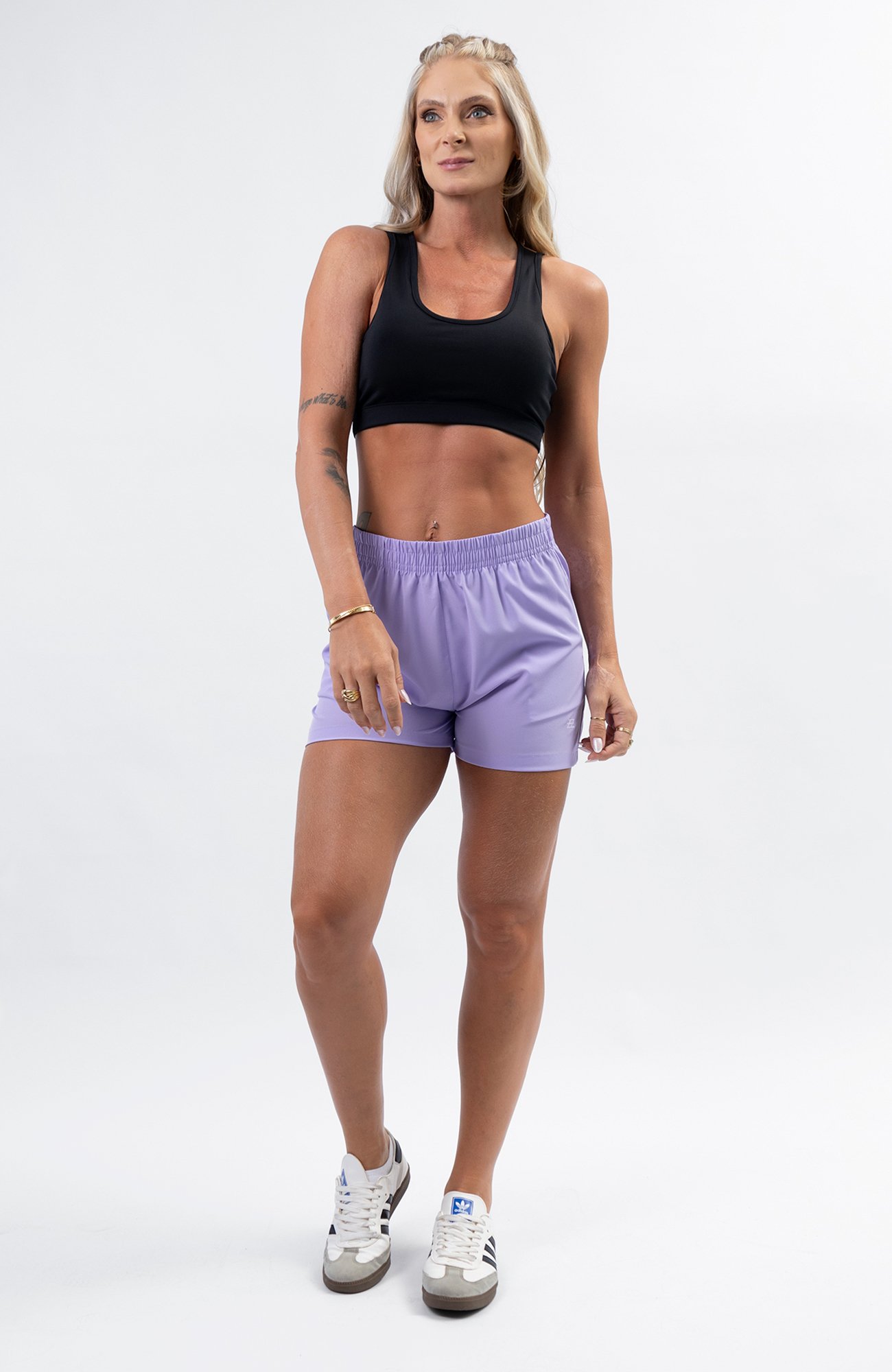 Short Elastic Feminino Logo