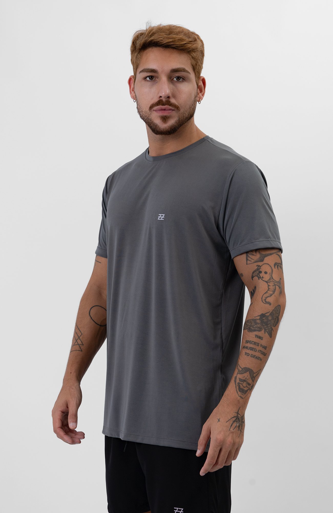 Camiseta Masculina Poliamida Dry Logo