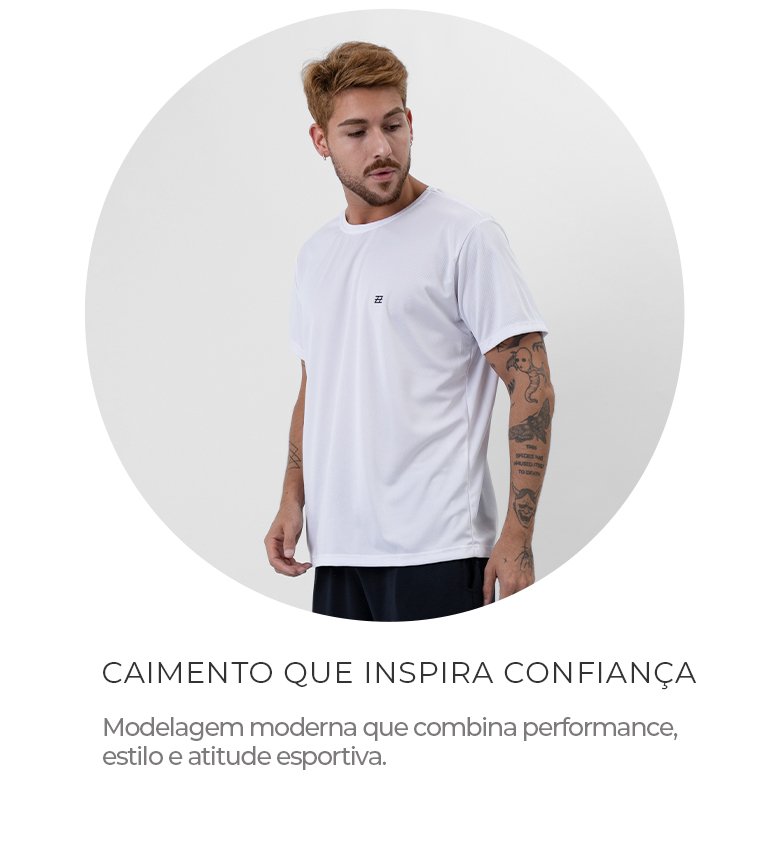 Camiseta Masculina Dry Fit Training Pulse