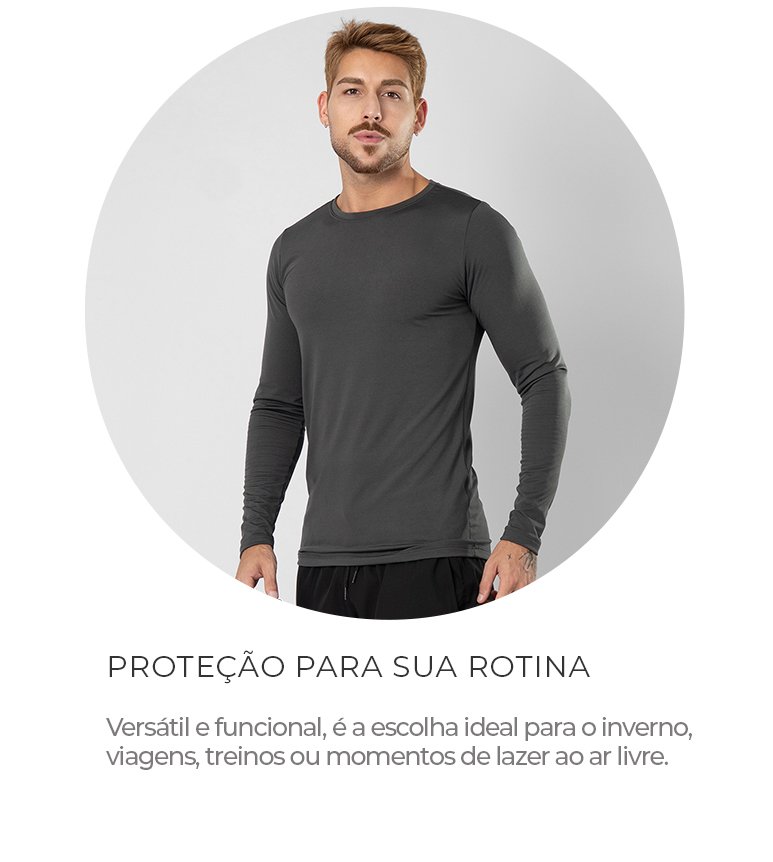 Camiseta Térmica Masculina