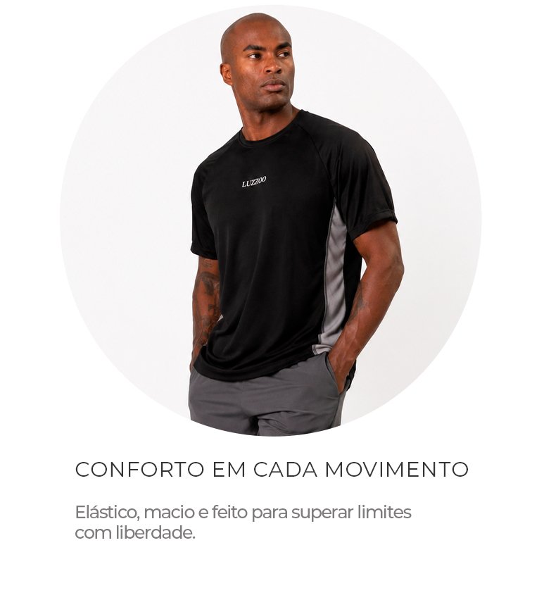 Camiseta Masculina Dry Fit Premium Life